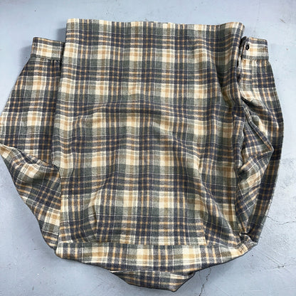 Pendleton VTG Board Shirt Plaid 100% Wool Button Down Size M Plaid 1970s Camp