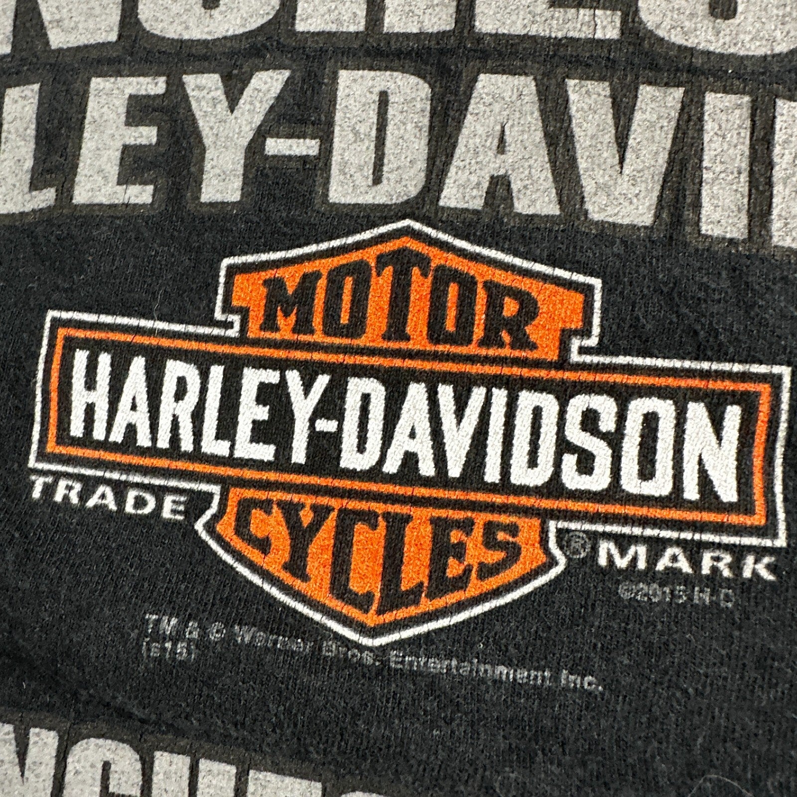 Harley Davidson Looney Tunes VTG T Shirt Motorcycle Bike Graphic Winchester Y2K