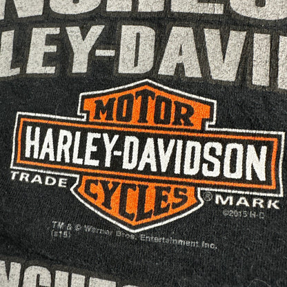 Harley Davidson Looney Tunes VTG T Shirt Motorcycle Bike Graphic Winchester Y2K