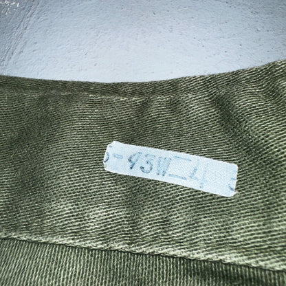 Vintage 1960s 70s Vietnam OG 107 Fatigue Pants 60s Zipper Fly Act 39x31