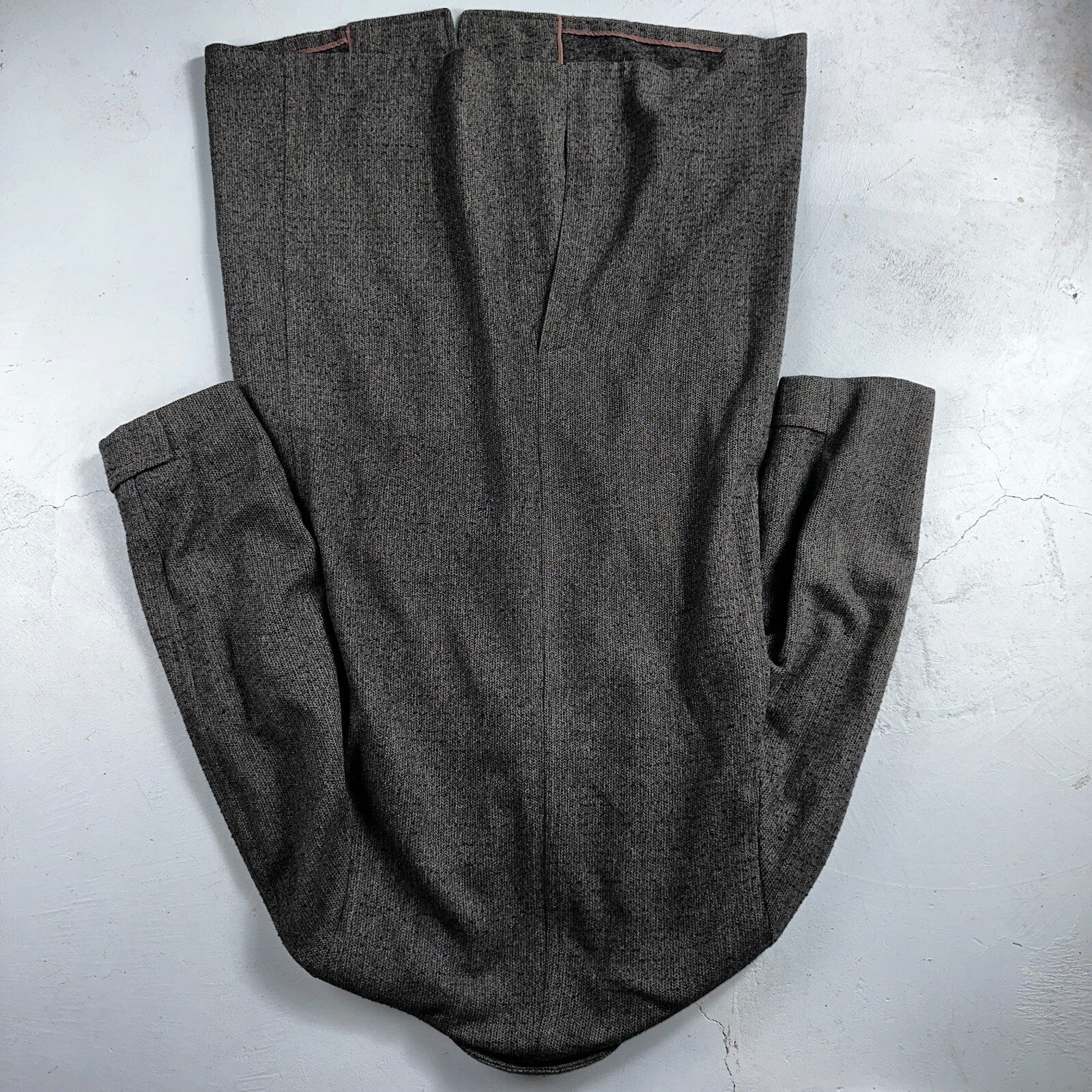 Vintage Barton Hall Coat Mens Gray Tweed Shabby Chic Wool 50s Union Made 1950s