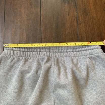 Burberry Rainbow Embroidered Logo Cotton Sweatpants Gray Medium 100% Authentic