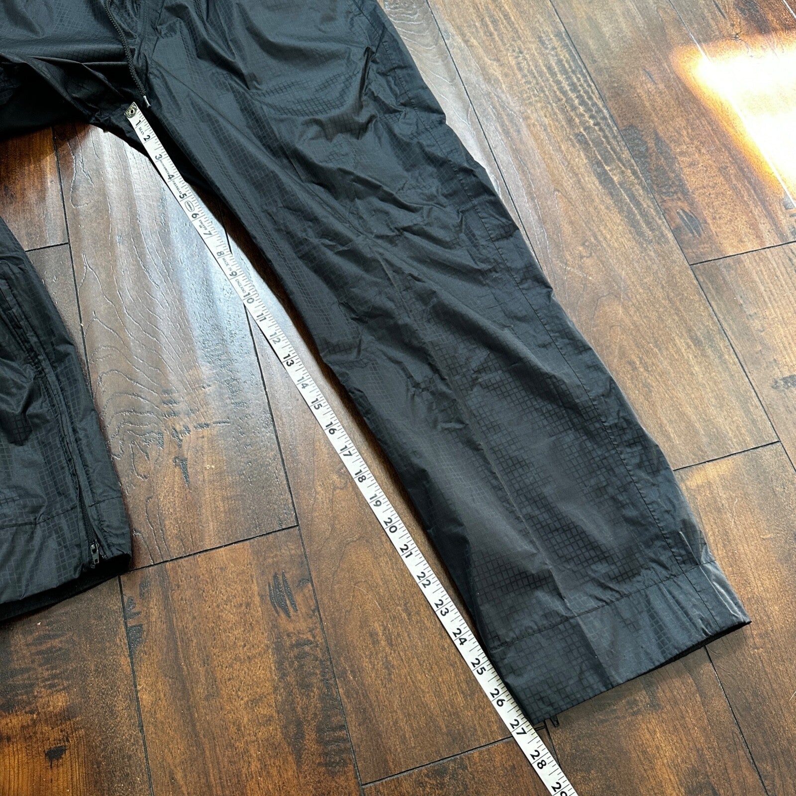 Sun Mountain Pants Womens Size Small Black Nylon Golf Vintage Waterproof
