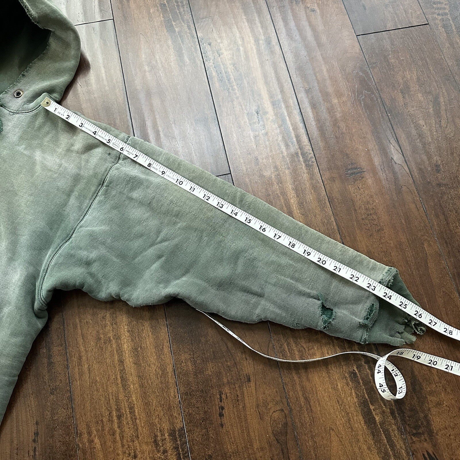 Champion 1970s Double Face RW Blank 70s Sweatshirt VTG Hoodie Afterhood Thrashed