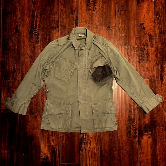 Vintage USMC 60s Vietnam US Army Military M-65 Field Coat Jacket Stencil DSA