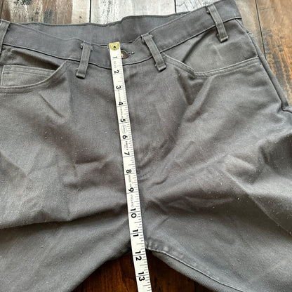 Vintage 1980s Levis 517 Men's Black Tab Jeans Size 34x31 Ac 33x32 Gray