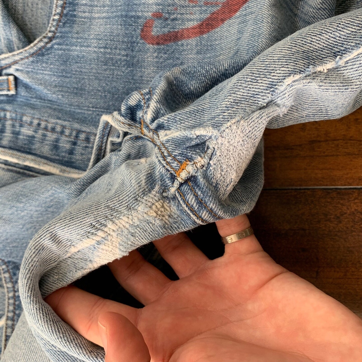 Levis Vintage 80s Redline Selvedge USA 501 XX Jeans 66 70s Act 30x27