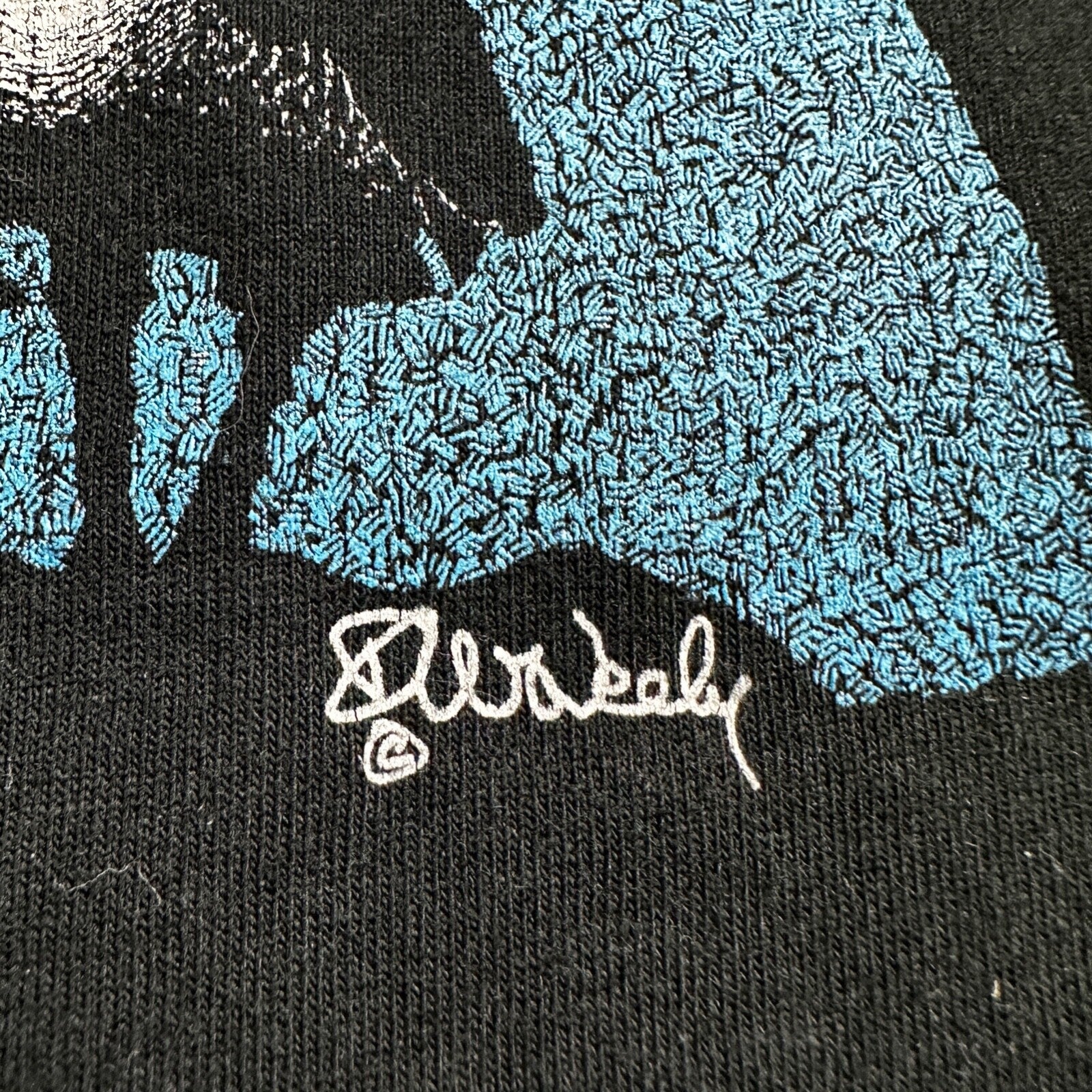 Art Geese Duck 90s VTG T Shirt Debby Neely Charles Perdew October Moon Reflect