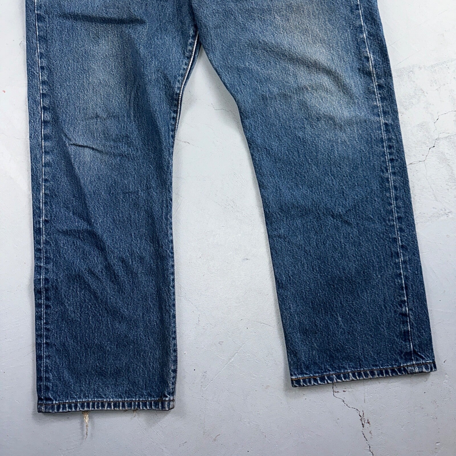 Levis 501 Vintage Y2K XX Straight Leg Jeans Blue Med Wash 42x32 Act 38x28