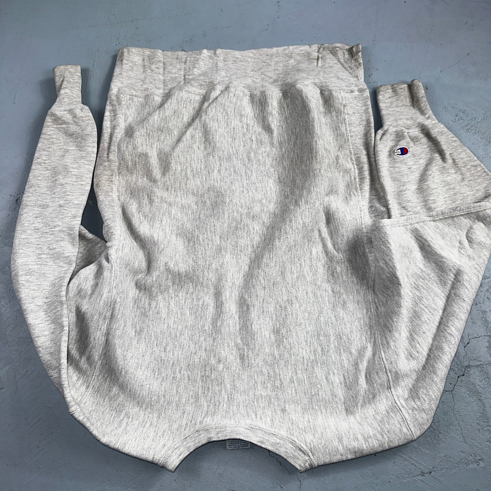 VTG 90s Champion Reverse Weave Crewneck Sweatshirt Gray USA Penn Law State