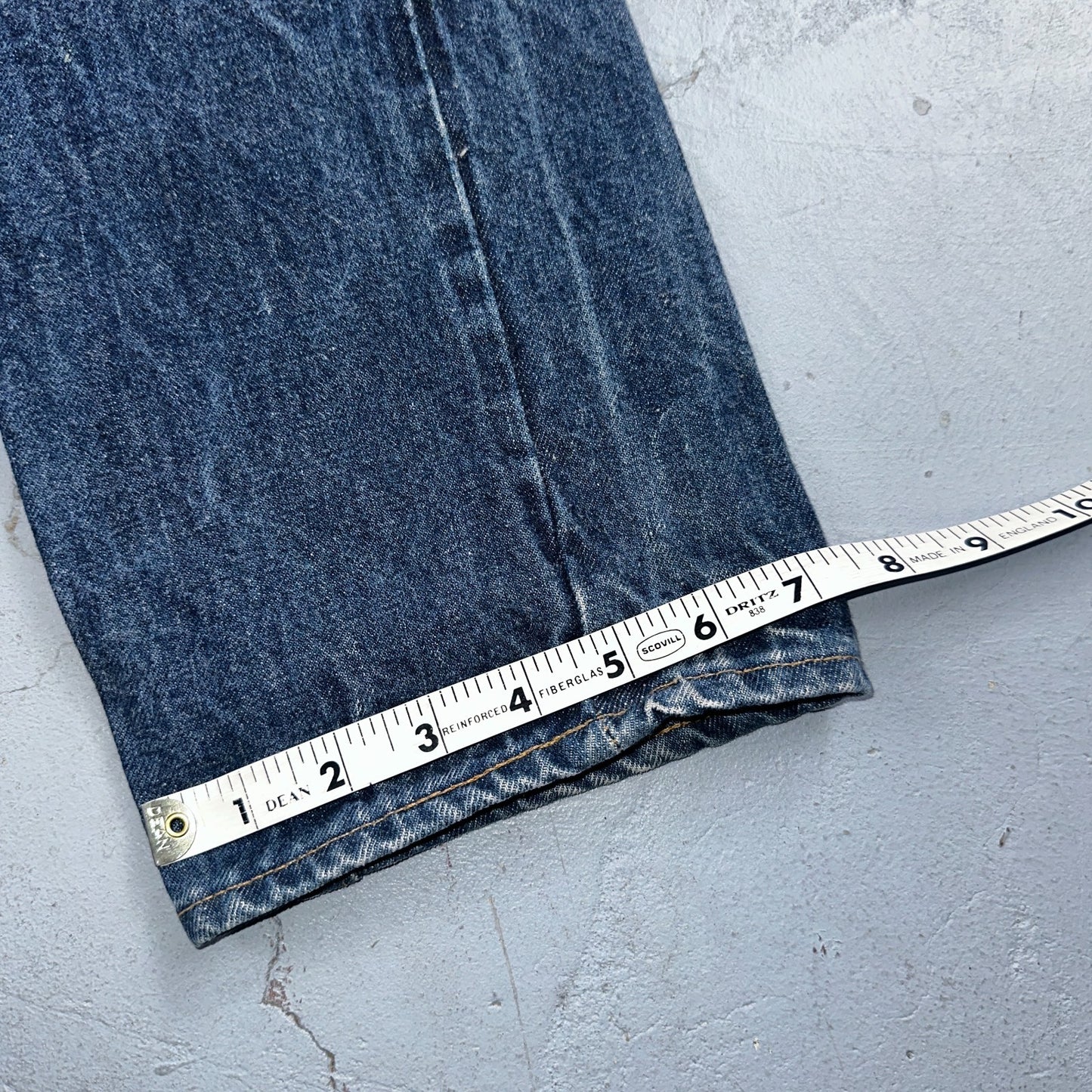 Levis 501 Vintage 80s Redline Selvedge USA XX Jeans Med Wash 29x29 Act 26x25