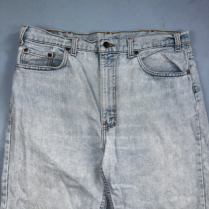 Levis 505 Vintage 90s USA XX Jeans Blue 501 Light Wash 38x30 Act 36x28