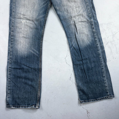 Levis 501 Vintage Y2K XX Straight Leg Jeans Blue Med Wash 33x32 Act 32x31