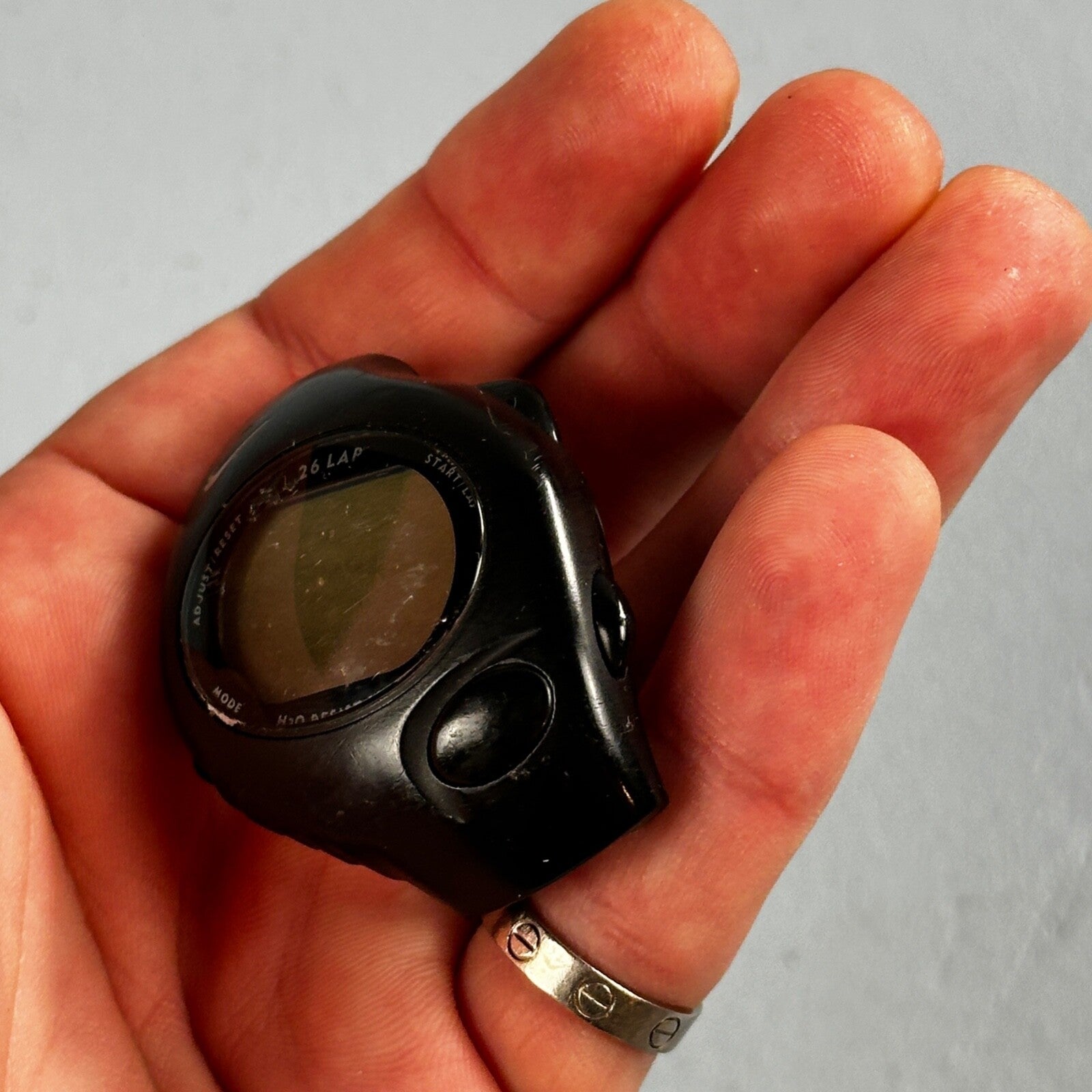 Nike Triax 120 WG40-0010 26 Lap Vintage Watch No Band Needs Battery