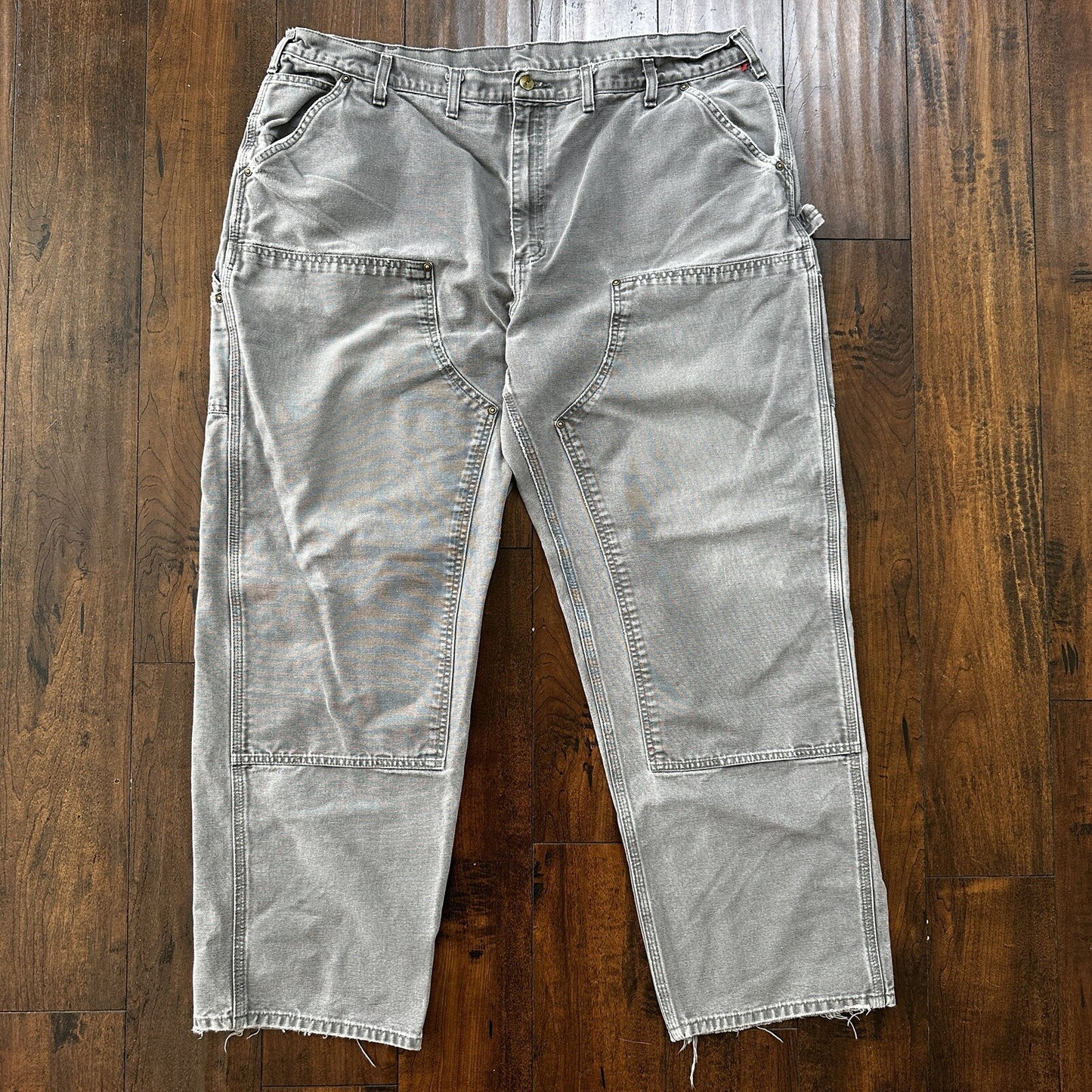 Carhartt B136 GVL Double Knee Carpenter Pants Size 44x34 (Fits 40x30) Dungaree