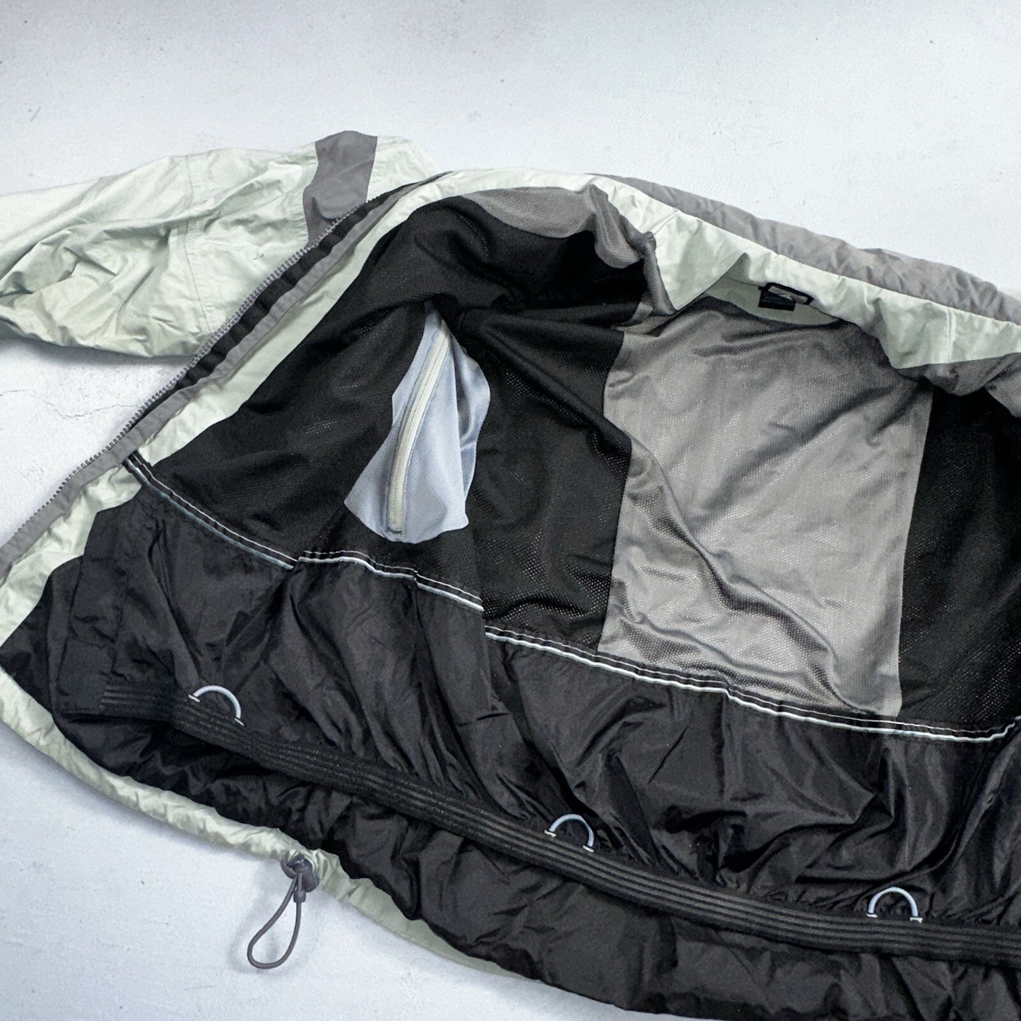 Nike VTG ACG Rain Jacket Storm Fit Anorak 90s Teal Hiking Ski Snowboard 3 Large