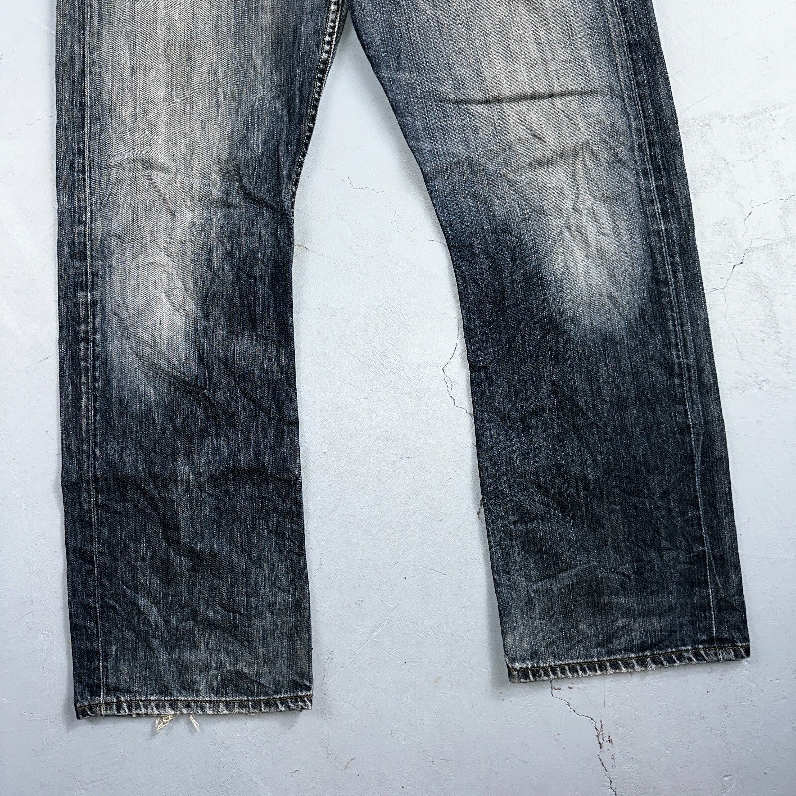 Levis 501 Vintage Y2K XX Straight Leg Jeans Blue Med Wash 33x30 Act 32x28