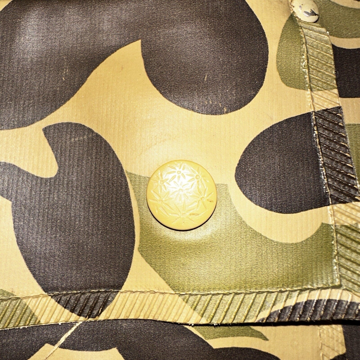 Dry Wear Rain Suit Adult Brown Green Camouflage Outdoor Hunting Mens XL Frogskin