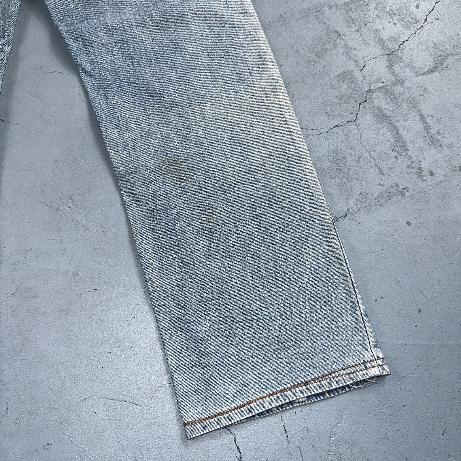 Levis 501 Vintage 80s Redline Selvedge USA XX Jeans Light Wash 1980s Act 30x29