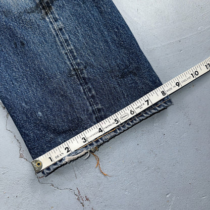 Levis 501 XX Big E Vintage 50s Redline Selvedge USA XX Reworked Jeans 29x29