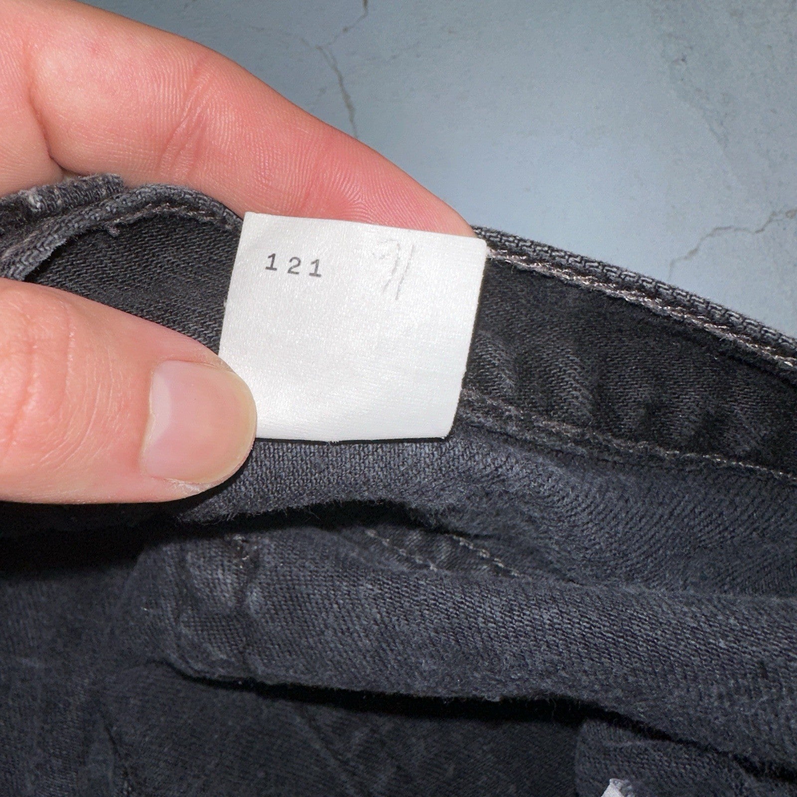 Levis 501 Vintage 90s Y2K XX Straight Leg Jeans Black Dark Wash 34x30 Act 32x25