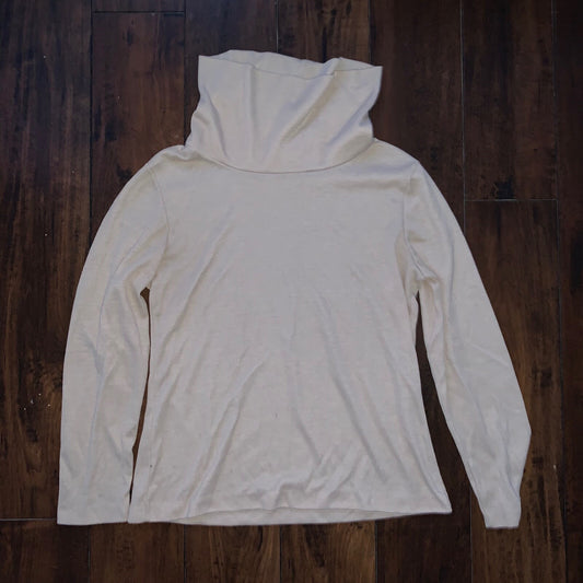 Vintage Tan Turtleneck Sweater Queens Way To Fashion Classic Timeless 60s 70s