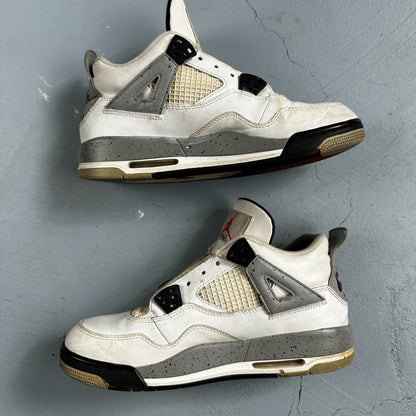 Nike Air Jordan 4 Retro GS 'Cement' 2012  836016-192  Youth Size 7Y No Box