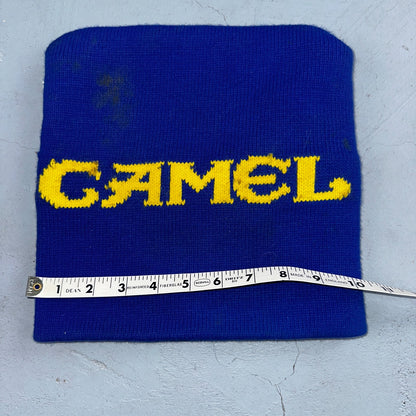 Vintage Camel Cigarettes Promo Beanie Knit Ski Hat Toque Cap Tobacco Cool 90s
