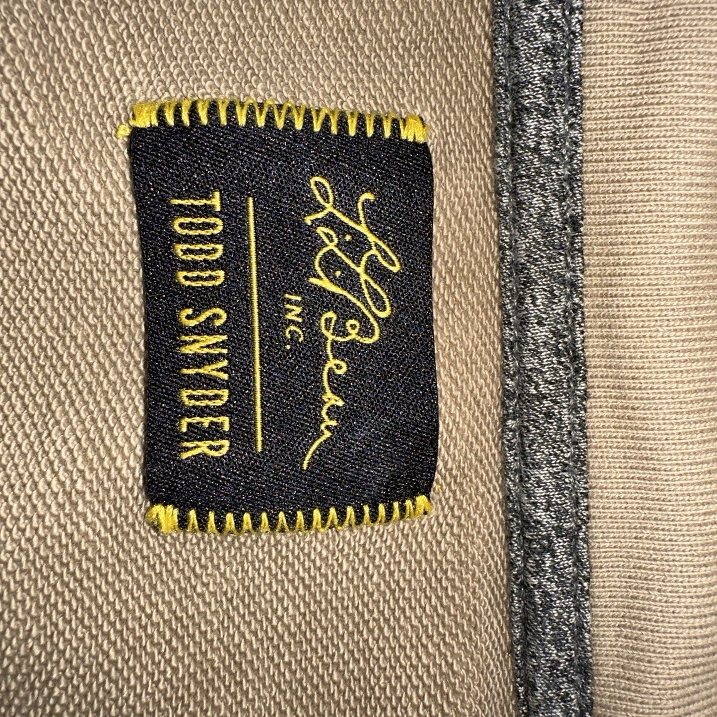 Todd Snyder LL Bean Maine-Ah Collection Shawl Neck Terry Sweatshirt Sweater M