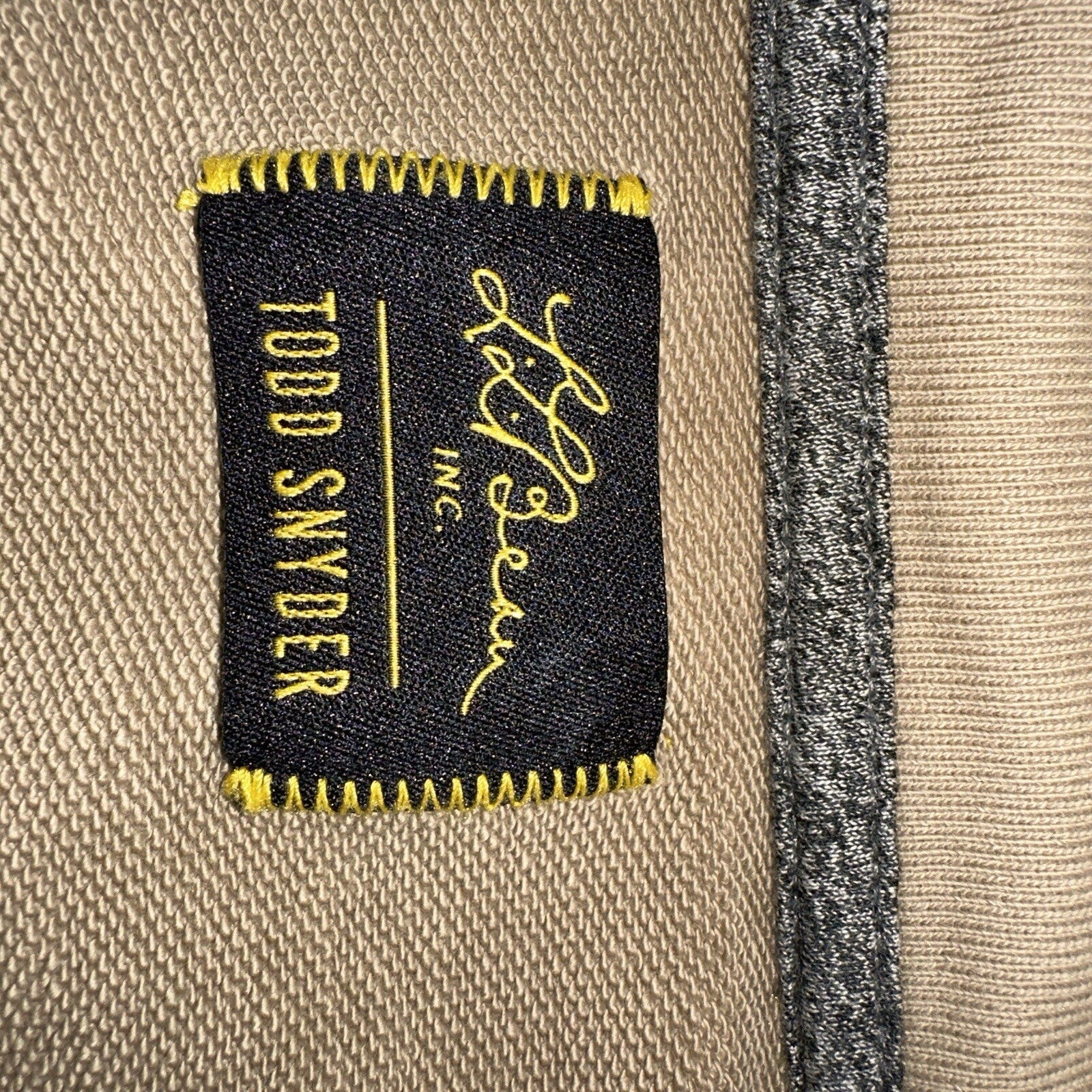 Todd Snyder LL Bean Maine-Ah Collection Shawl Neck Terry Sweatshirt Sweater M