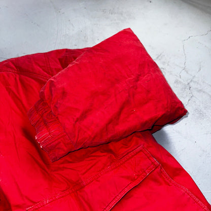 Mighty Mac Jacket Mens 44 Red Bomber Down Filled Norsac Puffer Vintage 80s