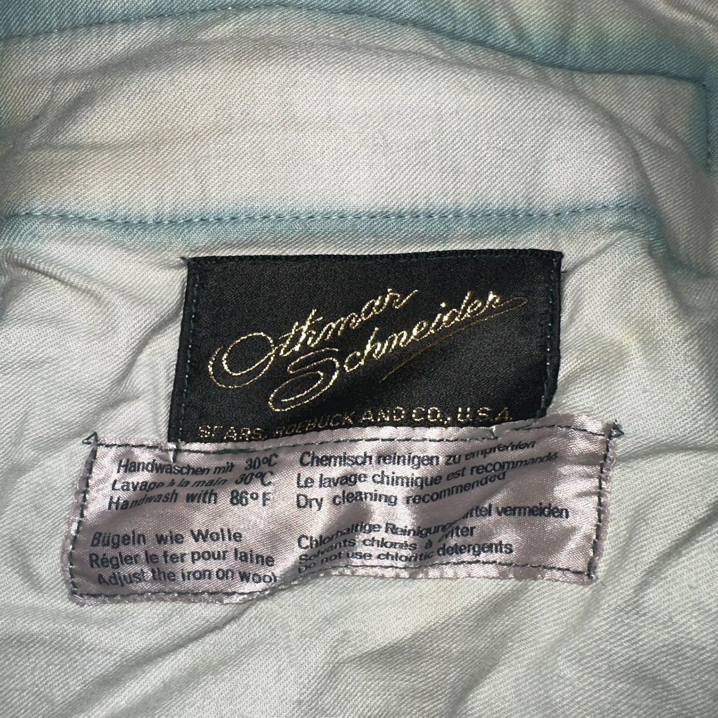 Vintage 1960s Othmar Schneider Sears Roebuck Green Ski Pants Sz S Snow 60s