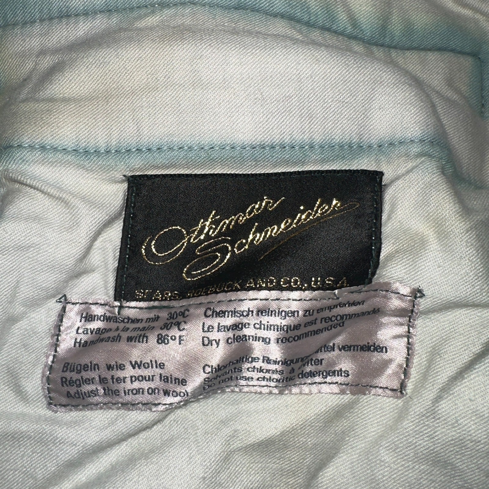 Vintage 1960s Othmar Schneider Sears Roebuck Green Ski Pants Sz S Snow 60s