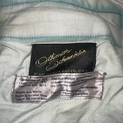 Vintage 1960s Othmar Schneider Sears Roebuck Green Ski Pants Sz S Snow 60s