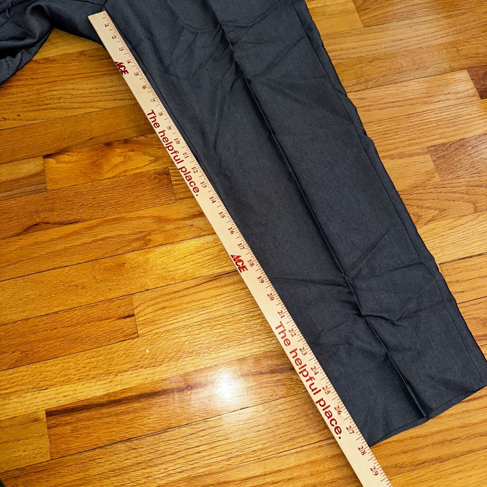 Ralph Lauren Pants Men 40x30 Gray Pleat Polo Business Slacks Trousers