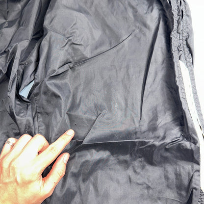 Nike VTG 90s Windbreaker Track Pants Ankle Zip Unlined Black 1990s Essential