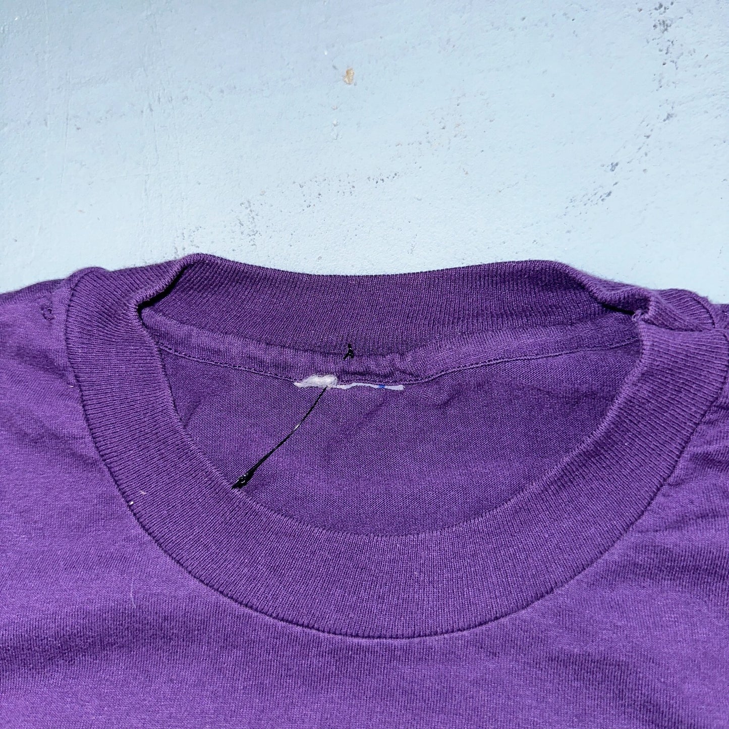 Sunflower Ed Hume Seeds VTG T Shirt Helianthus Art Purple Single Stitch 90s