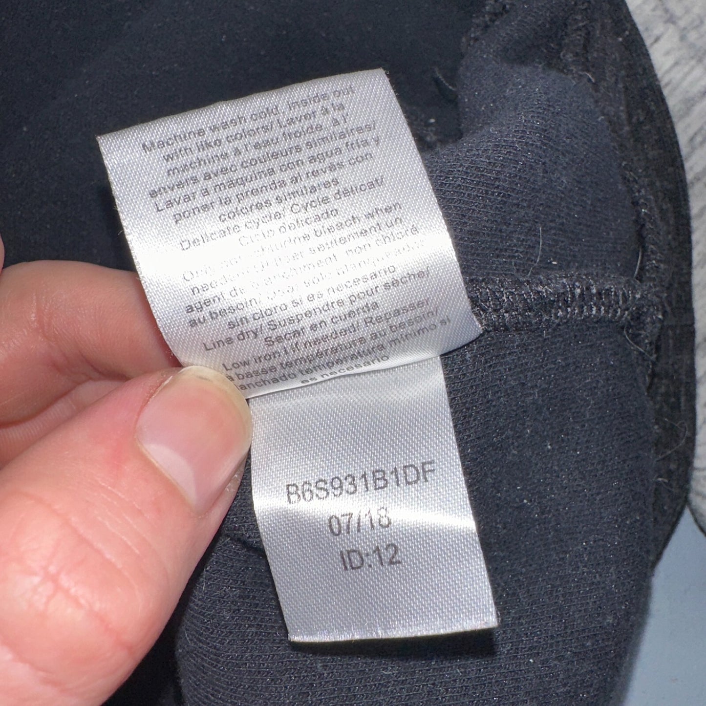 Psycho Bunny Jacket Mens 8 Black & Gray Full Zip Casual Logo Sweater