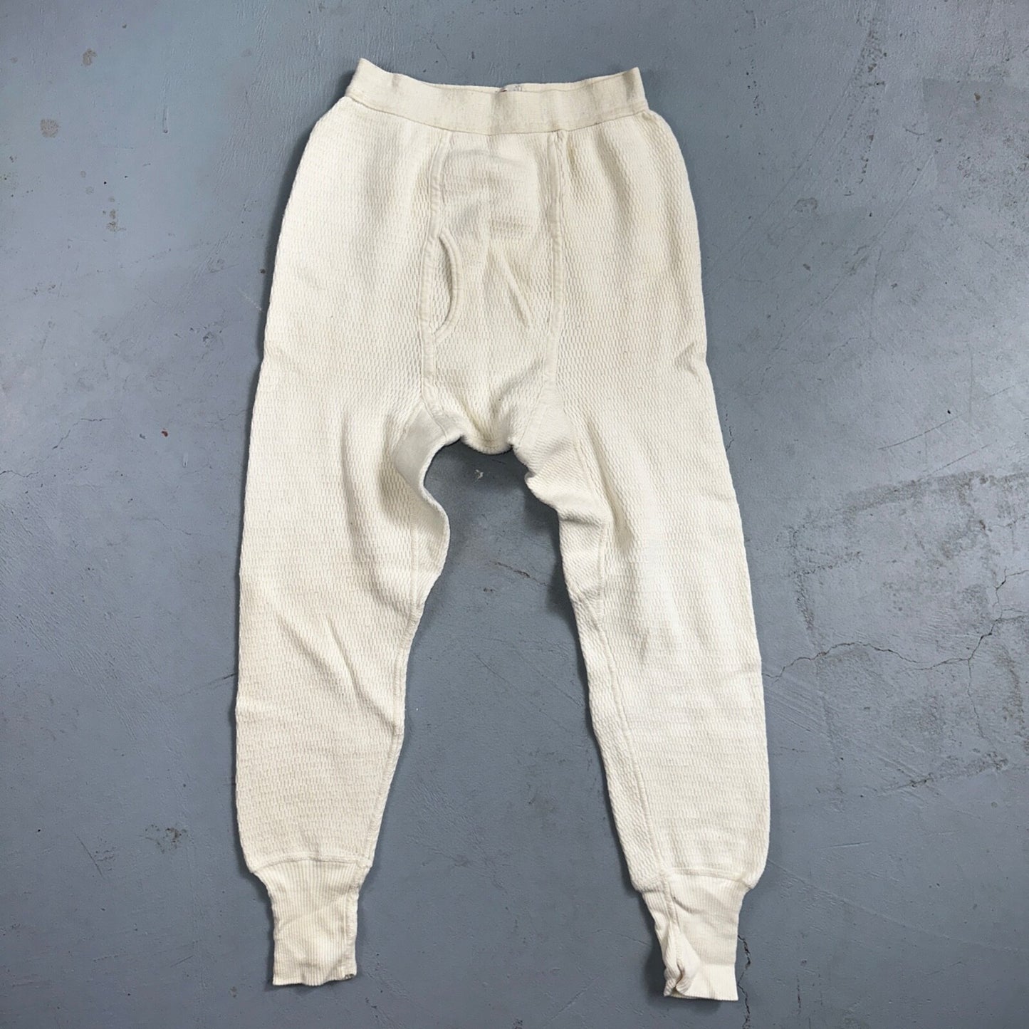 VTG J. C. Penny 100% Cotton Pants Thermal Underwear 30 1950s 1960s Rockabilly