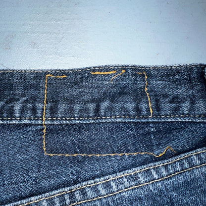 Levis 501 Vintage Y2K 90s XX Straight Leg Jeans Blue Med Wash 38x34 Act 39x34