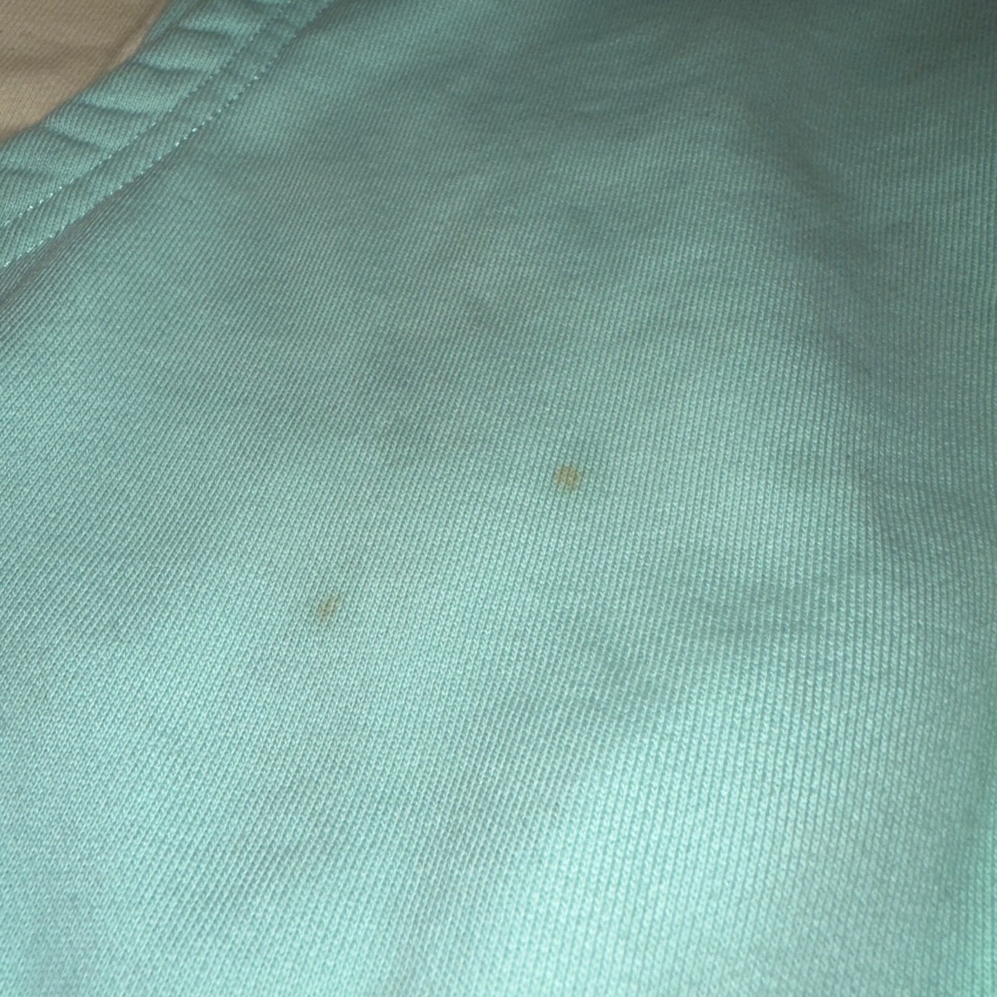 Teddy Fresh Size M Embroidered Logo Hoodie Sweatshirt Pastel Color Block