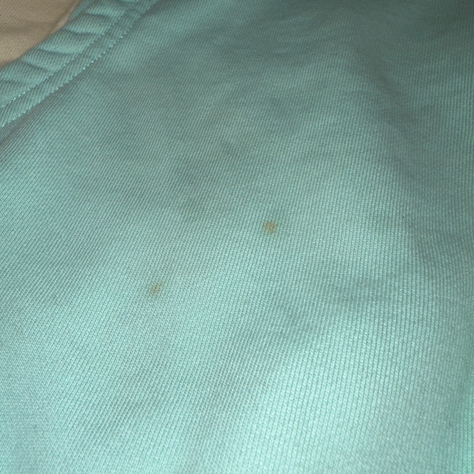 Teddy Fresh Size M Embroidered Logo Hoodie Sweatshirt Pastel Color Block