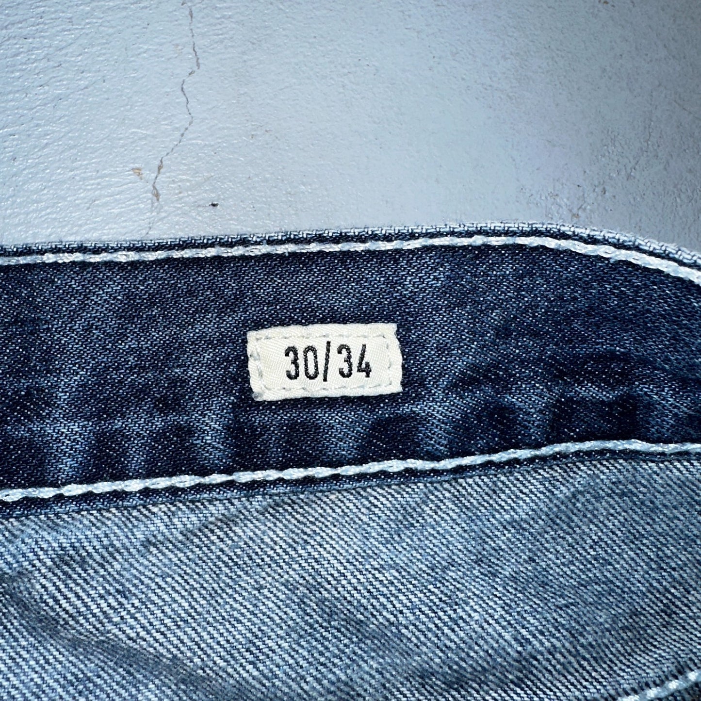 Ariat Jeans Mens 30 X 34 Blue Denim Rebar M4 Relaxed Boot Cut Workwear Country