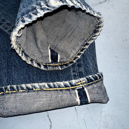 Levis 501 Big E Vintage 60s Redline Selvedge USA XX 1960s Jeans Act 28x28