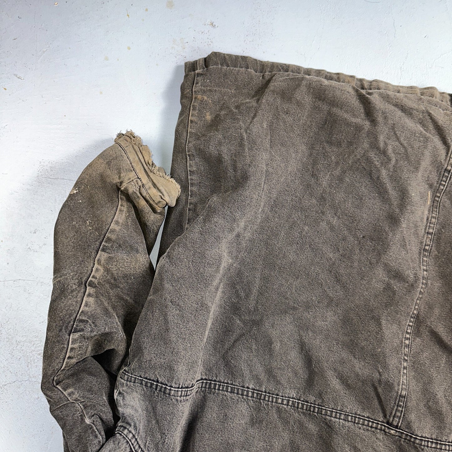 Ben Davis Jacket VTG 90s Canvas Blanket Lined Chore Workwear USA 3XL Detroit