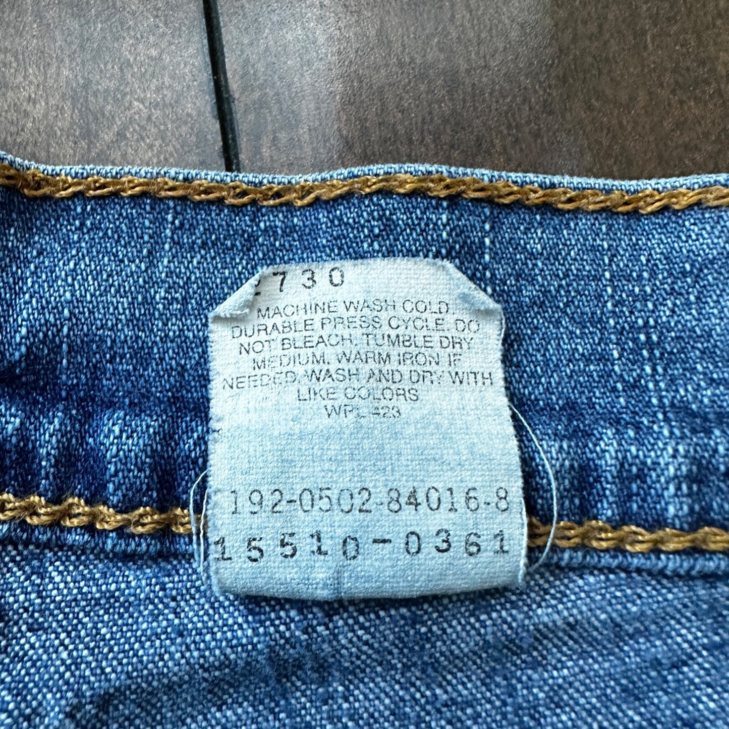 Vintage Levis 510 Jeans Womens 14 Blue Slim Fit Y2K Lower Rise Boyfriend 30x29