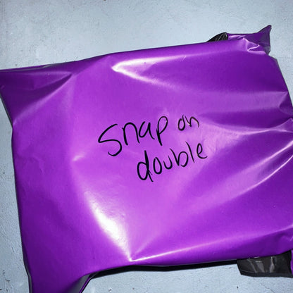 Snap On Racing Lot of 2 VTG Hat Cap Snapback Black Flames Y2K Dirty Cool Cars