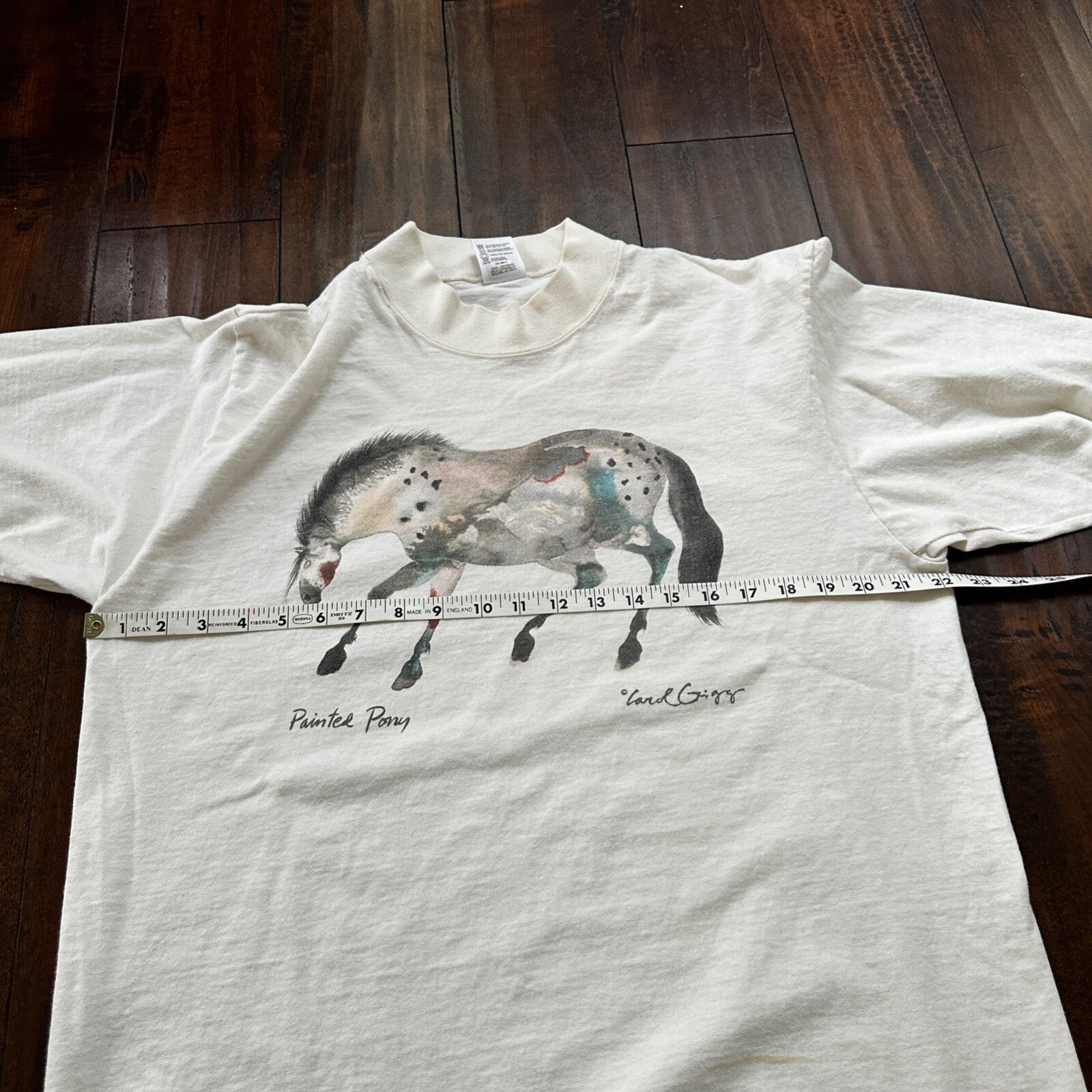 Abstract Painting Of Horse VTG T Shirt Art Rap Music Love Passion Pop Lord Carol