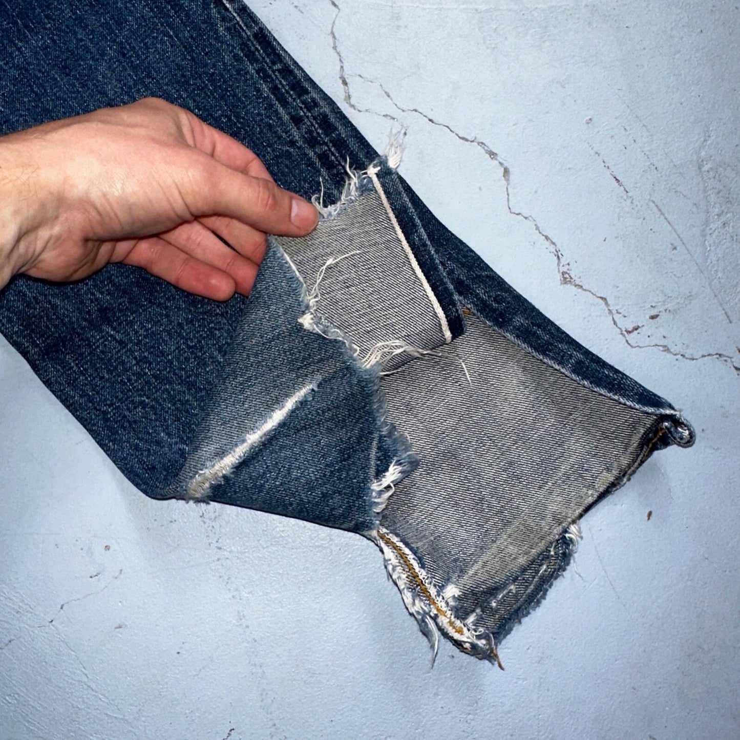 Levis 501 Big E Vintage 60s Redline Selvedge USA XX 1960s Jeans 66 Act 26x27