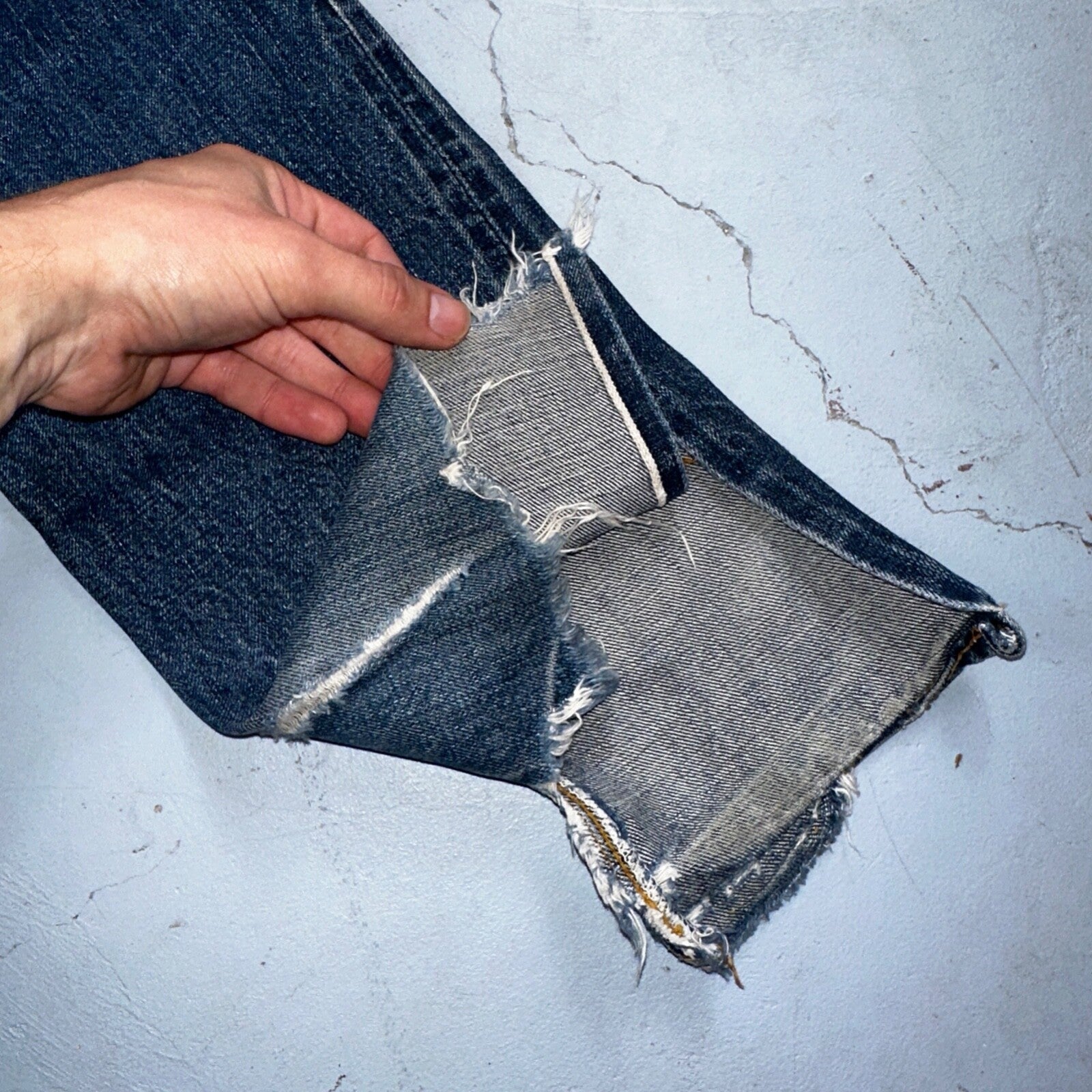 Levis 501 Big E Vintage 60s Redline Selvedge USA XX 1960s Jeans 66 Act 26x27